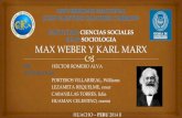 Karl marx y max weber 1