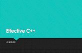 Effective c++ Chapter1,2