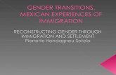 Gendered transitions