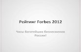 рейтинг Forbes 2012