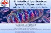 Il medico iperbarico: ipossia/iperossia e attività mitocondriale