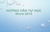 Hướng dẫn sử dụng word 2013 - Chương 4 Bảng -Table 2013