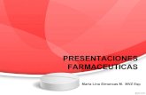 Presentaciones farmaceuticas