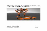 Proyecto: Modelado y animación de un transformer