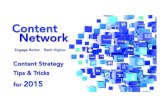 Content Strategy Tips For 2015