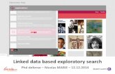 Phd defense - Linked data based exploratory search - Nicolas MARIE