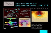 Programme des parutions de novembre-décembre 2011