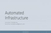 Automated infrastructure