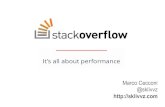 L'architettura di Stack Overflow - Mario Cecconi - Codemotion Milan 2014