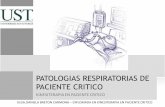 Patologias de paciente critico