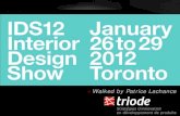 Trend report interior design show 2012 toronto by triode