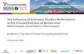 TCI 2014 The Influence of Economic Clusters Performance in the Competitiveness of Nuevo Leon