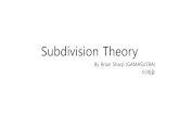 Subdivision theory