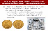 La España del s. XVIII: cambio dinástico y primeros Borbones