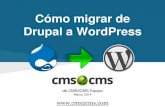 Cómo migrar de Drupal a WordPress con CMS2CMS