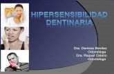 Hipersensibilidad dentinaria. Denisse Benitez - Raquel Celano