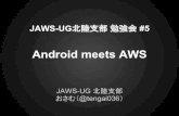 Android meets AWS(JAWS-UG 北陸支部 第5回勉強会LT)