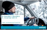 E-handel i Norden Q3 2014