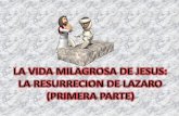 LA VIDA MILAGROSA DE JESUS "LA RESURRECCION DE LAZARO" (PARTE 1)