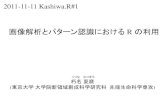 Kashiwa.R#1 画像解析とパターン認識における R の利用