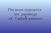The Most Expensive   Ten  Paintings Of Turkish Painters