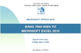 Excel sdc 2010