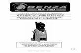 Manual de Instrucciones Hidrolimpiadora BENZA BZ 140