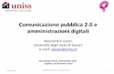 Comunicazione pubblica 2.0 e amministrazioni digitali