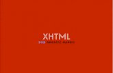 Introducción a XHTML