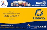 Sơn Galaxy - Chiến lược truyền thông thương hiệu Online - Quân Idea