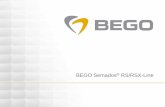 BEGO Semados® RS/RSX-Line