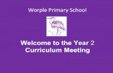 Worple Primary School Parents meeting 2014 year 2
