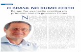 Renan Calheiros: O Brasil no rumo certo