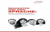 Aktuelle Studie von Ortel Mobile und forsa: Jeder zweite Zuwanderer träumt auf Deutsch