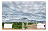 Final Exeter The Secrets Of Solar Success 10 Nov 2011