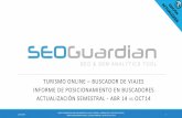 SEOGuardian - Turismo Online - Buscador de Viajes - 6 meses después