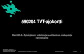 TVT-ajokortti 2014 Farmasian tdk, aloitusluento 27.8.14