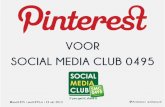 Pinterest presentatie voor Social Media Club 0495