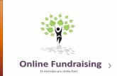 Online fundraising, 12 nástrojov pre rýchly štart