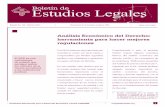 Análisis Económico del Derecho: herramienta para hacer mejores regulaciones