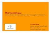 Importância da microecologia intestinal   maria emilia gadelha serra