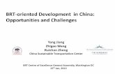BRT oriented development  in China, opportunities and challenges