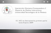 10. HCI en Iberoamérica Primera Parte (HCI 2)