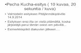 Pitäjänmäkipäivät 15.09.14 Pecha Cucha -esitys
