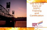 SSPC training and certification