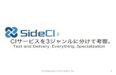 CIツールのまとめとSide CI - CIツール勉強会@福岡