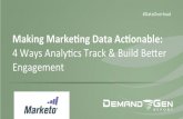Making Marketing Data Actionable