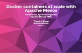 Scale your docker containers with Mesos
