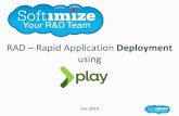 Rapid Application Deployment with Play Framework
