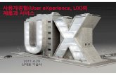 사용자 경험(UX) 기반의 제품과 서비스